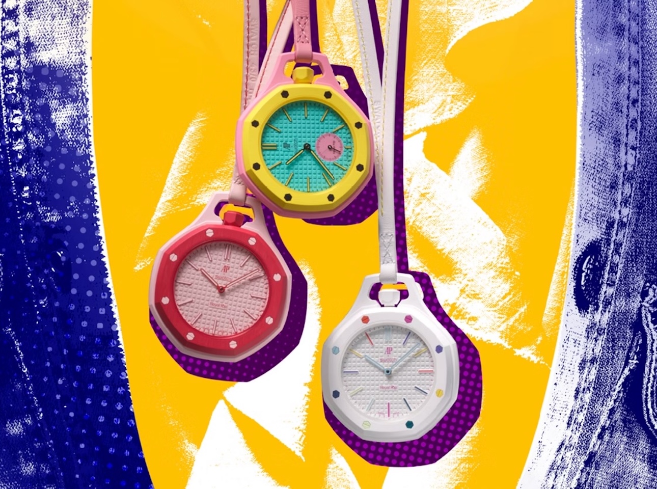 Swatch x Audemars Piguet Royal Pop: $400 Pocket Watch