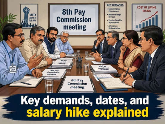 8th Pay Commission Delhi meetings: Key demands, timeline & expected salary  hike explained