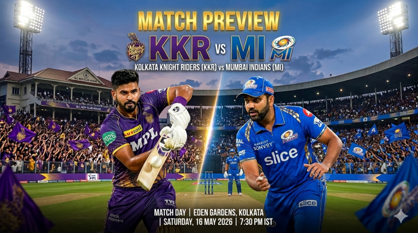 KKR vs MI IPL Match Preview: Playing XI, Pitch Report, and Live Streaming  Details - Khas Press
