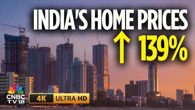 India’s Housing Boom: Prices Soar 139%, Rents 80% in 4 Years | 4K UHD |  Mumbai | Delhi NCR | N18V
