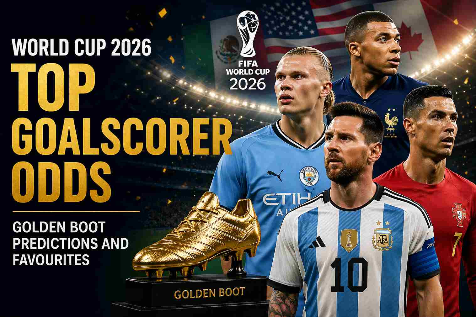 Mbappé’s 2026 Golden Boot Takeover: Kane Chases, Messi Fades, Ronaldo’s Last Dance Looks Brutal