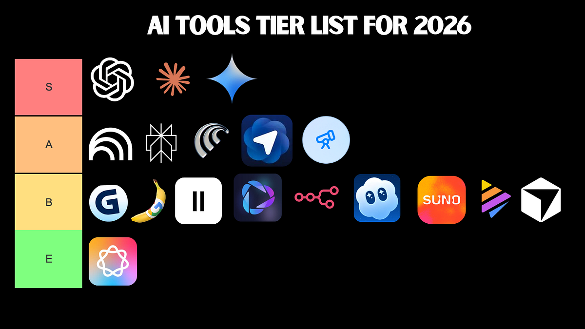 The Best AI Tools for 2026. If you're going to learn a new AI tool… | by  The PyCoach | Artificial C
